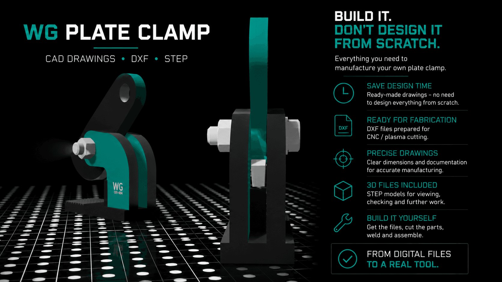 WG-C01 Plate Clamp engineering package benefits