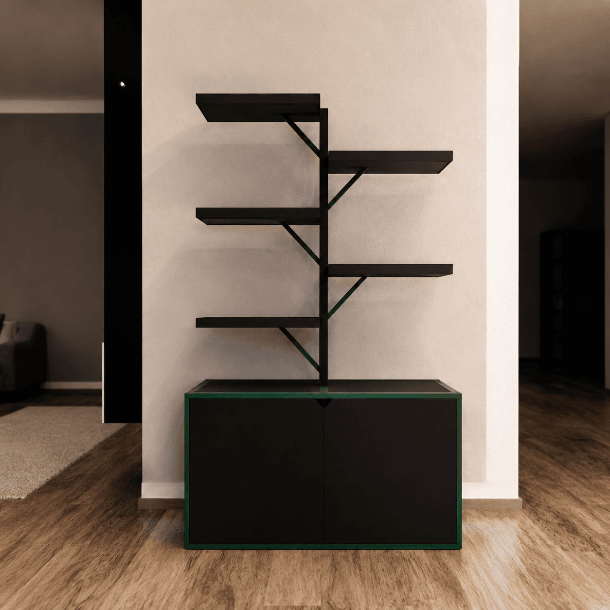WG-L01 Atlas Storage Cabinet front view render