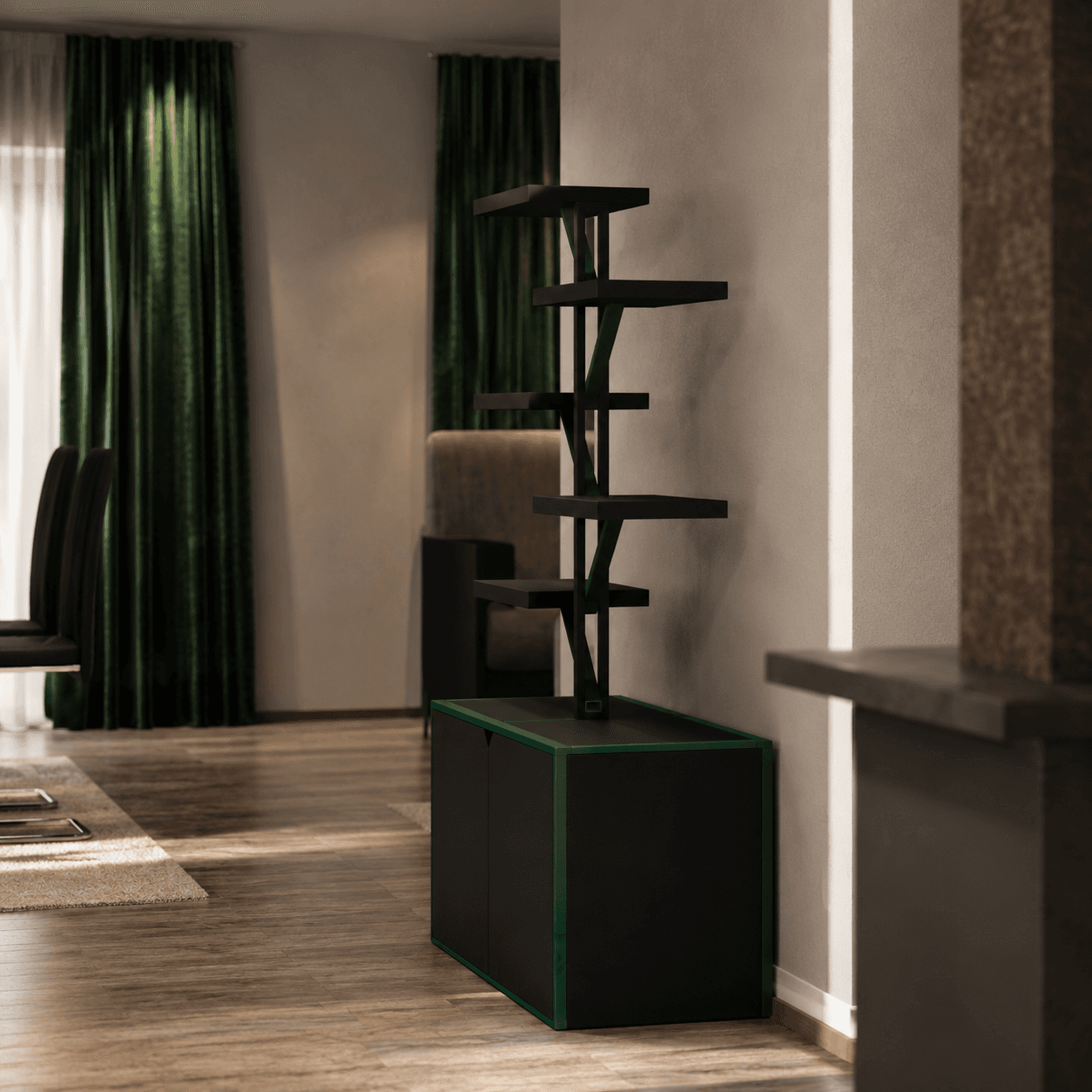 WG-L01 Atlas Storage Cabinet digital engineering package hero render