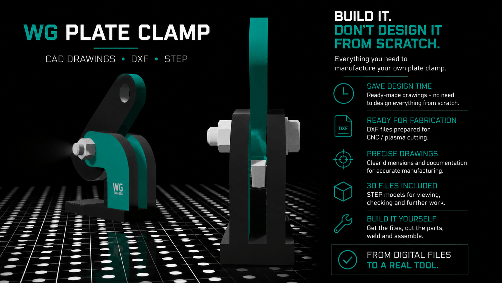 WG-C01 Plate Clamp engineering package benefits